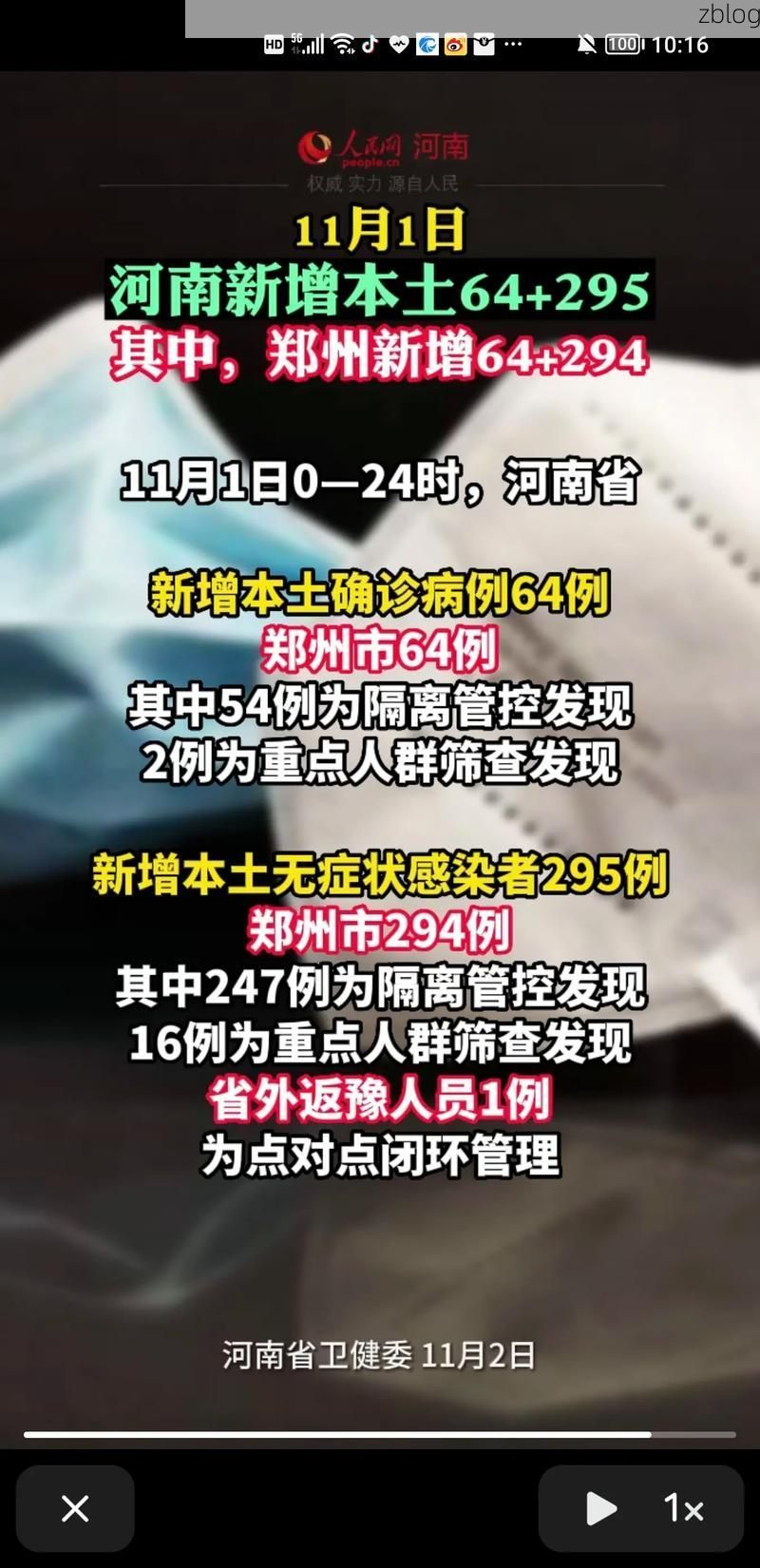 2022年11月6日郑州新增确诊病例情况