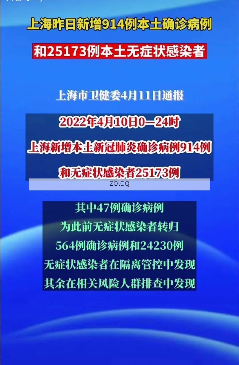 2022年4月12日上海新增确诊病例情况