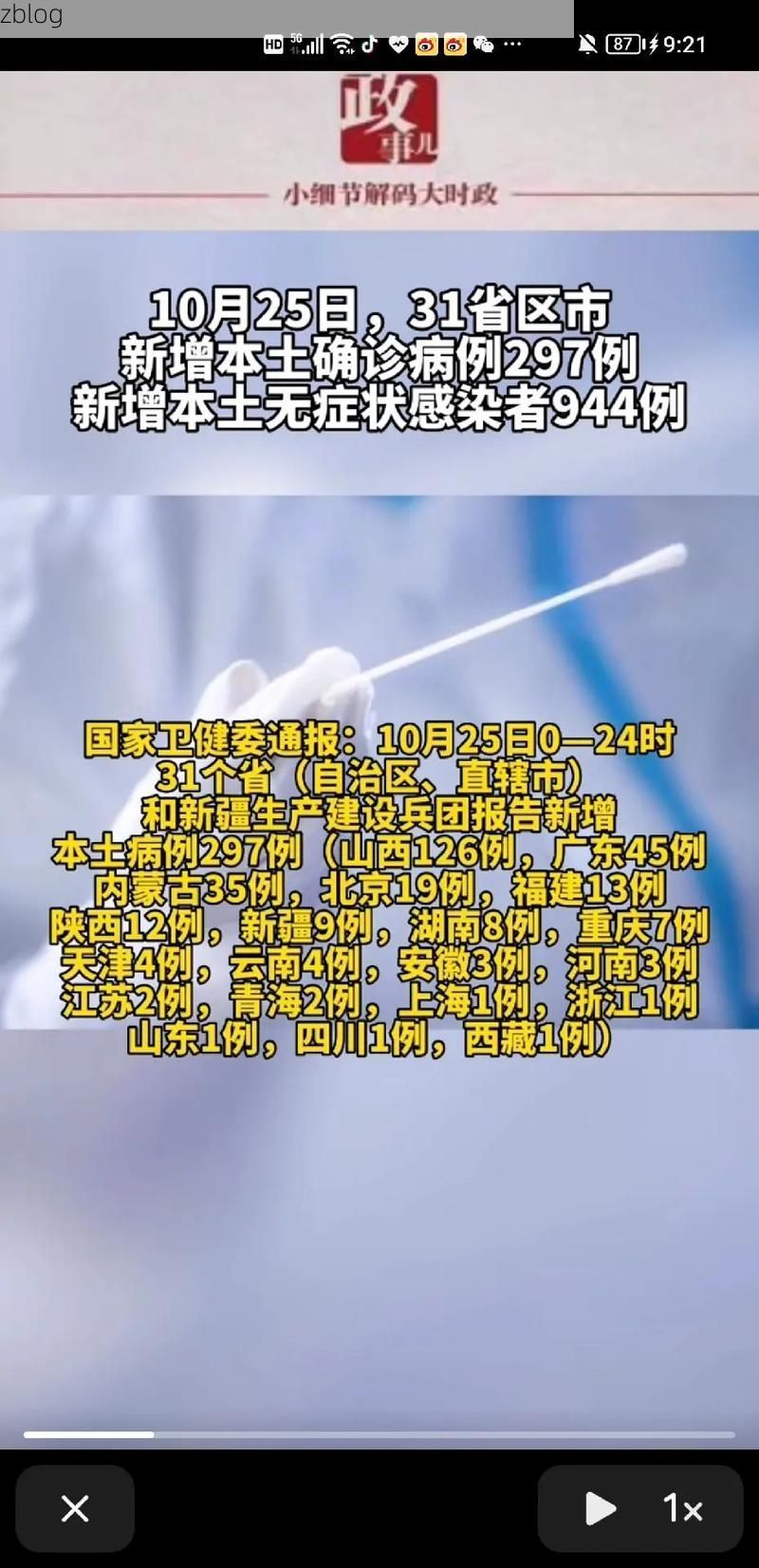 31省新增本土12例(31省新增本土9例)，天镇疫情引关注！