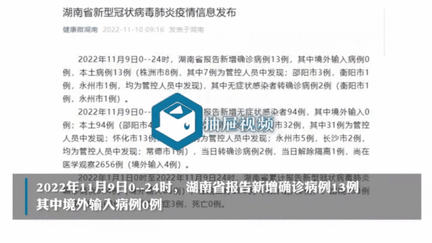 31省区市新增13例本土确诊，长沙疫情最新消息