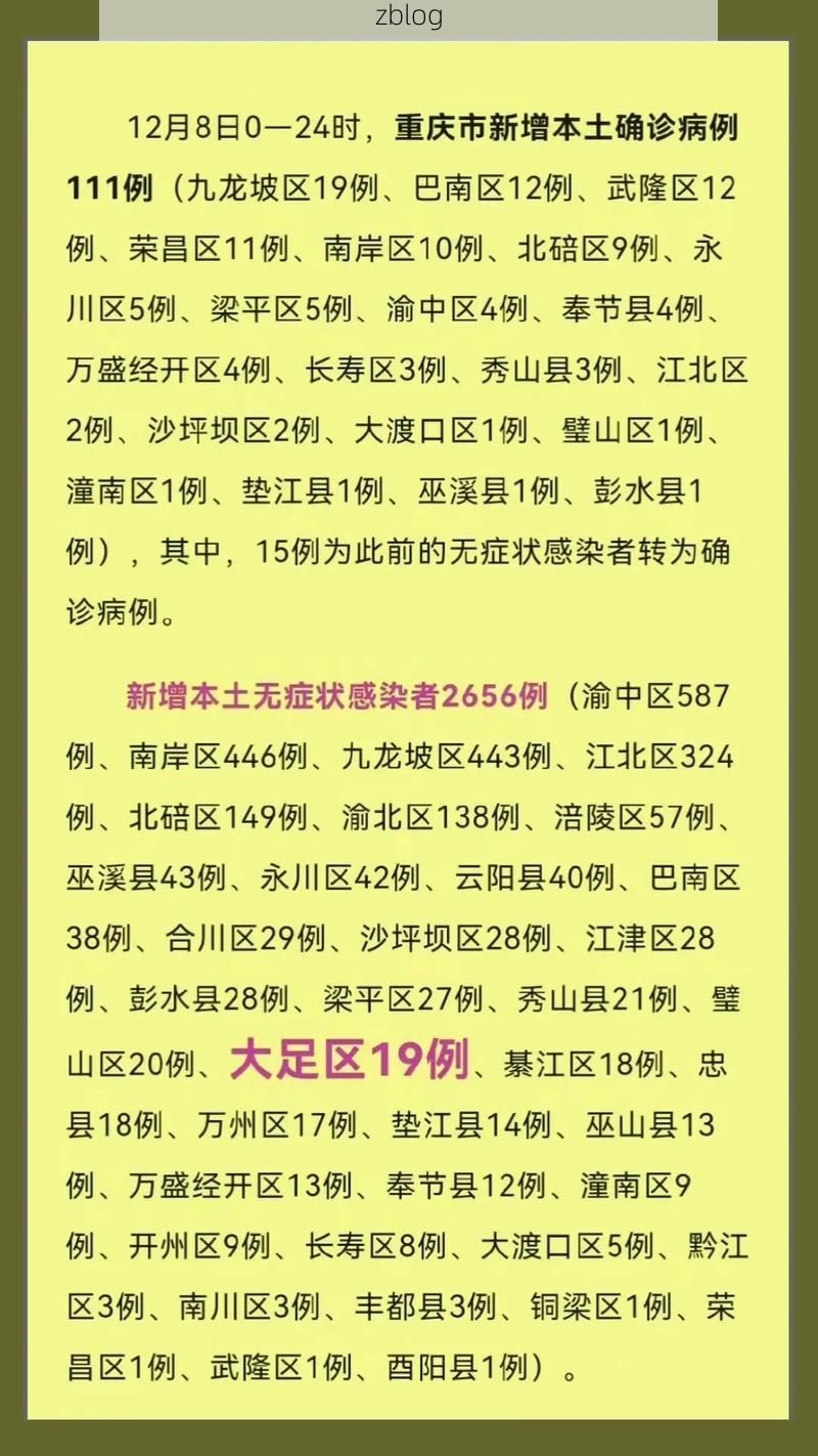 31省区市新增12例本土确诊，大足疫情最新消息